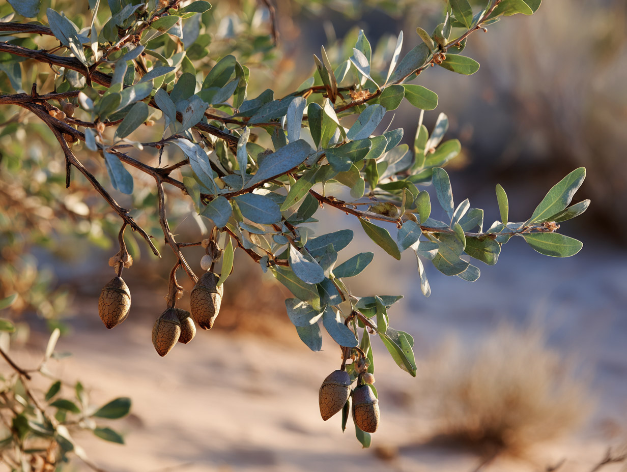 Jojoba in its desert environment